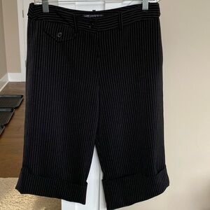 Striped dress capris